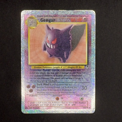 Gengar [Reverse Holo] #11 Pokemon Legendary Collection