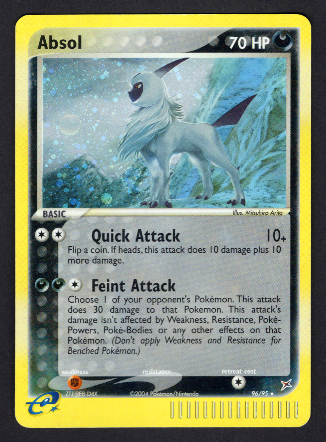 Absol #96 Pokemon Team Magma & Team Aqua