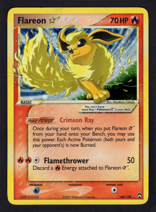Flareon [Gold Star] #100 Power Keepers