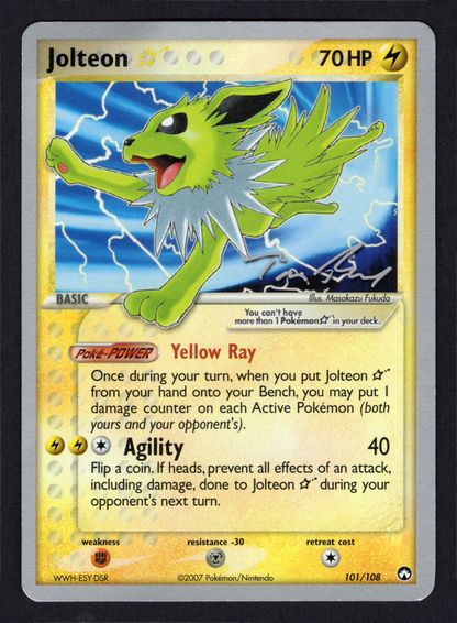 Jolteon [Gold Star] #101 Power Keepers World Championships 2007