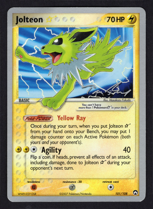 Jolteon [Gold Star] #101 Power Keepers World Championships 2007