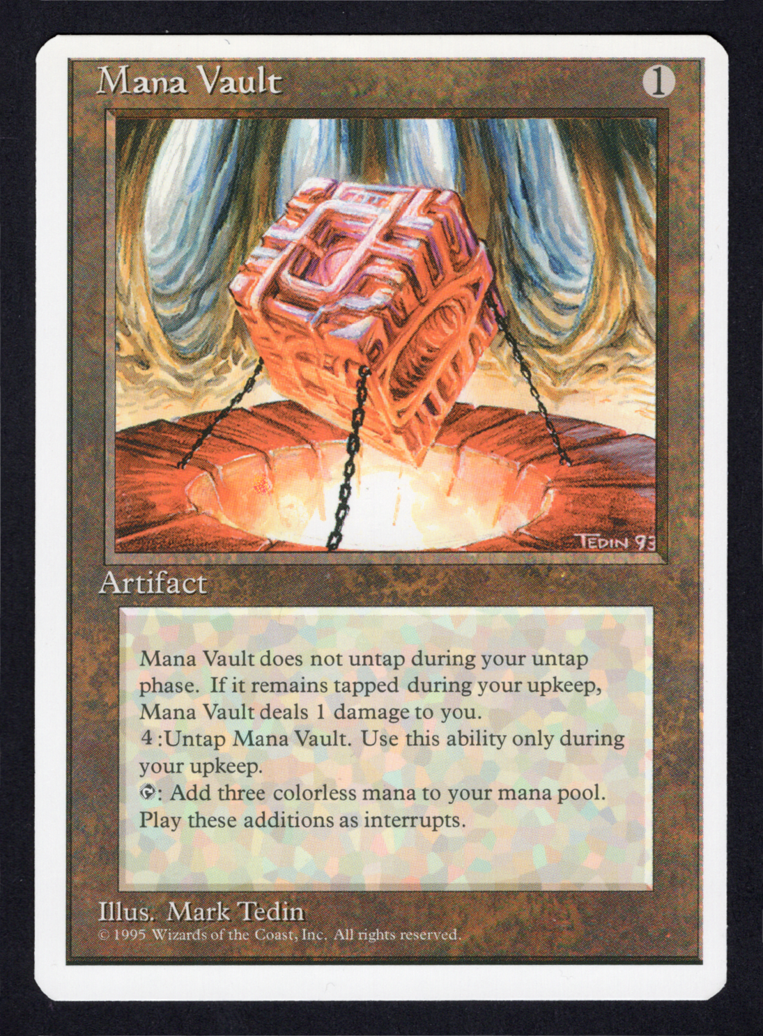 Mana Vault Fourth Edition