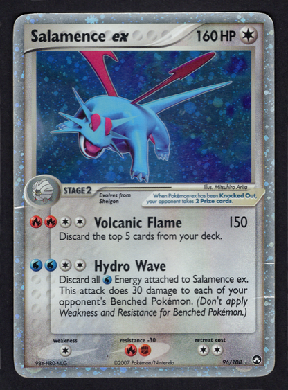 Salamence EX #96 Pokemon Power Keepers