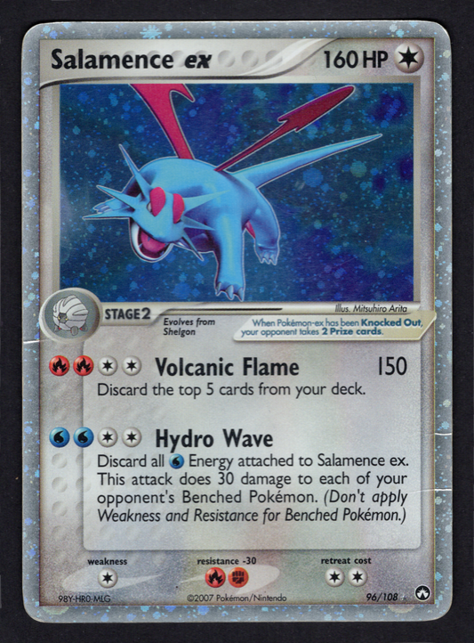 Salamence EX #96 Pokemon Power Keepers